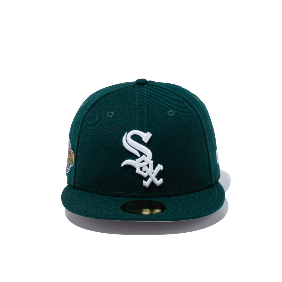 59FIFTY MLB サイドパッチ シカゴ・ホワイトソックス ワールドシリーズ ダークグリーン