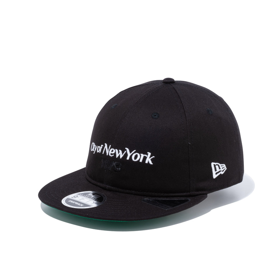 RC 9FIFTY Flat Visor NYC City of New York ブラック