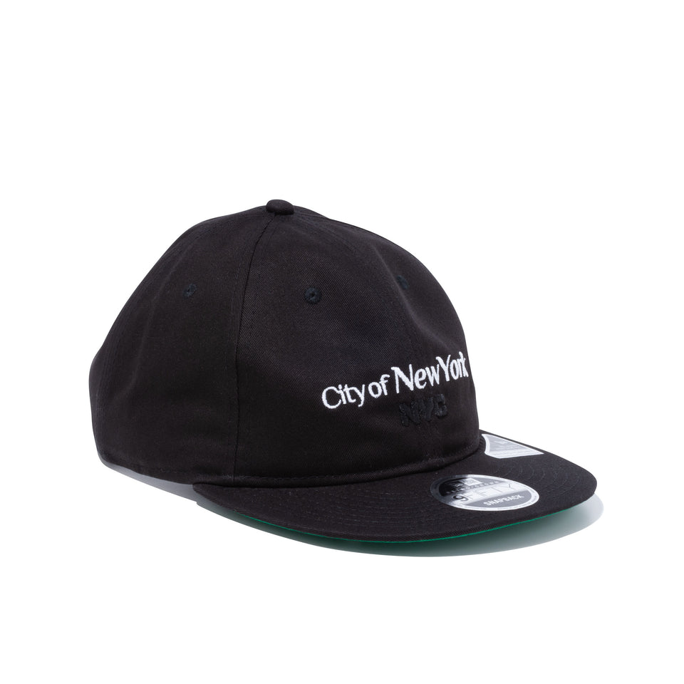 RC 9FIFTY Flat Visor NYC City of New York ブラック