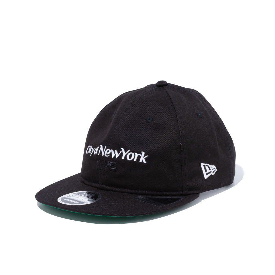 RC 9FIFTY Flat Visor NYC City of New York ブラック