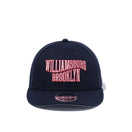 9FIFTY エリアシリーズ ブルックリン ネイビー グレーアンダーバイザー