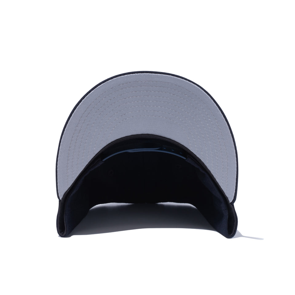 9FIFTY エリアシリーズ ブルックリン ネイビー グレーアンダーバイザー