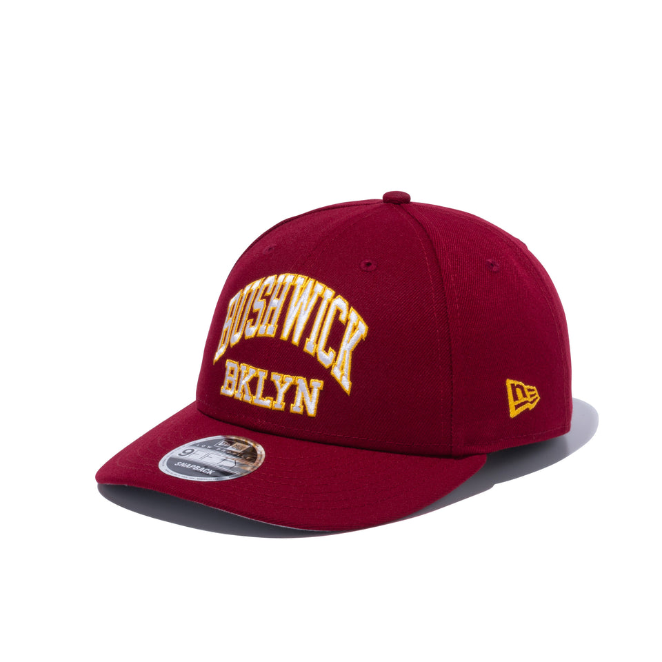 9FIFTY エリアシリーズ ブルックリン カーディナル グレーアンダーバイザー