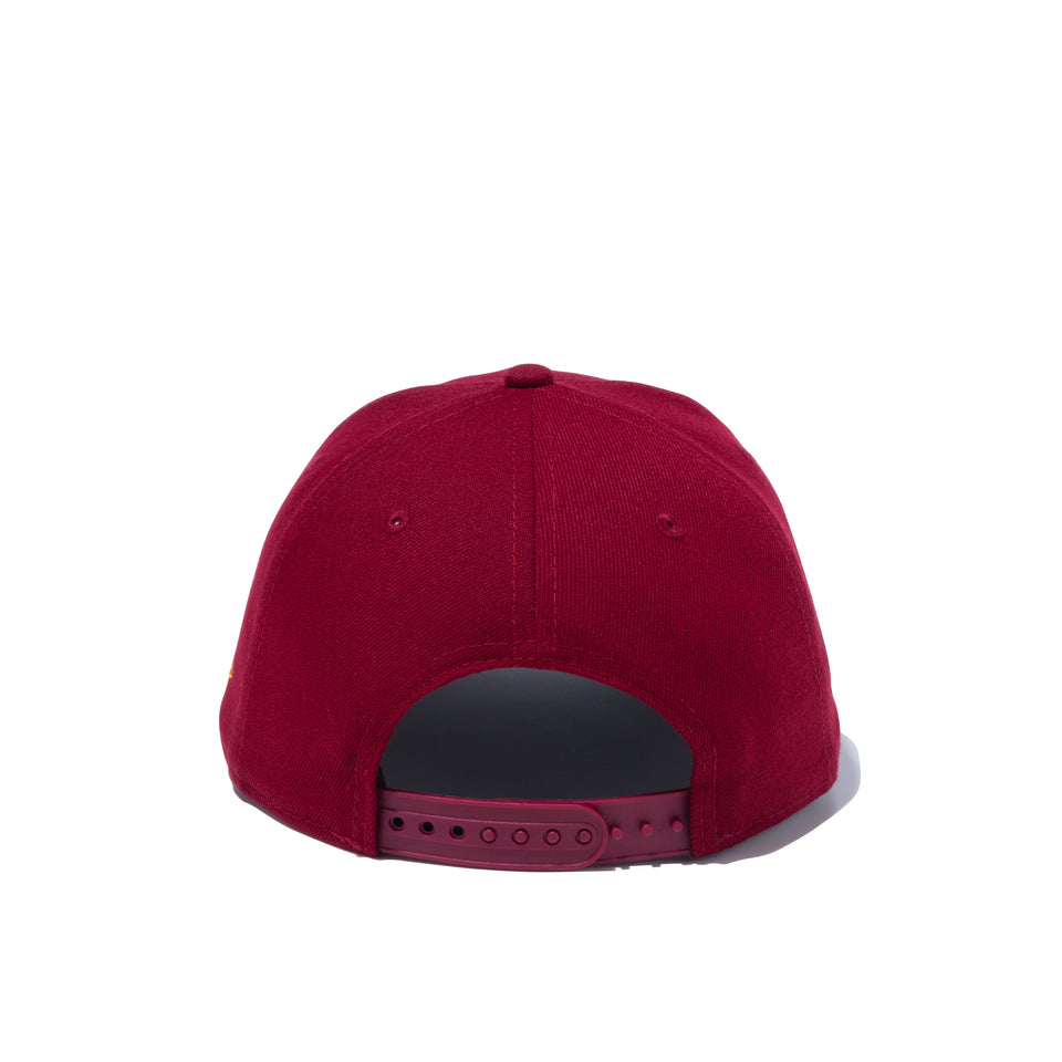 9FIFTY エリアシリーズ ブルックリン カーディナル グレーアンダーバイザー