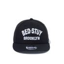 9FIFTY エリアシリーズ ブルックリン ブラック グレーアンダーバイザー