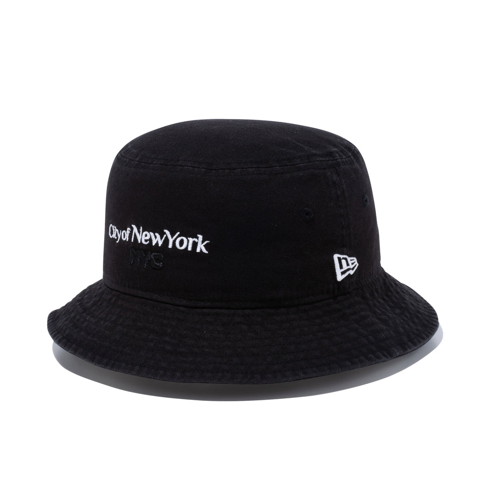 バケット01 NYC City of New York ブラック