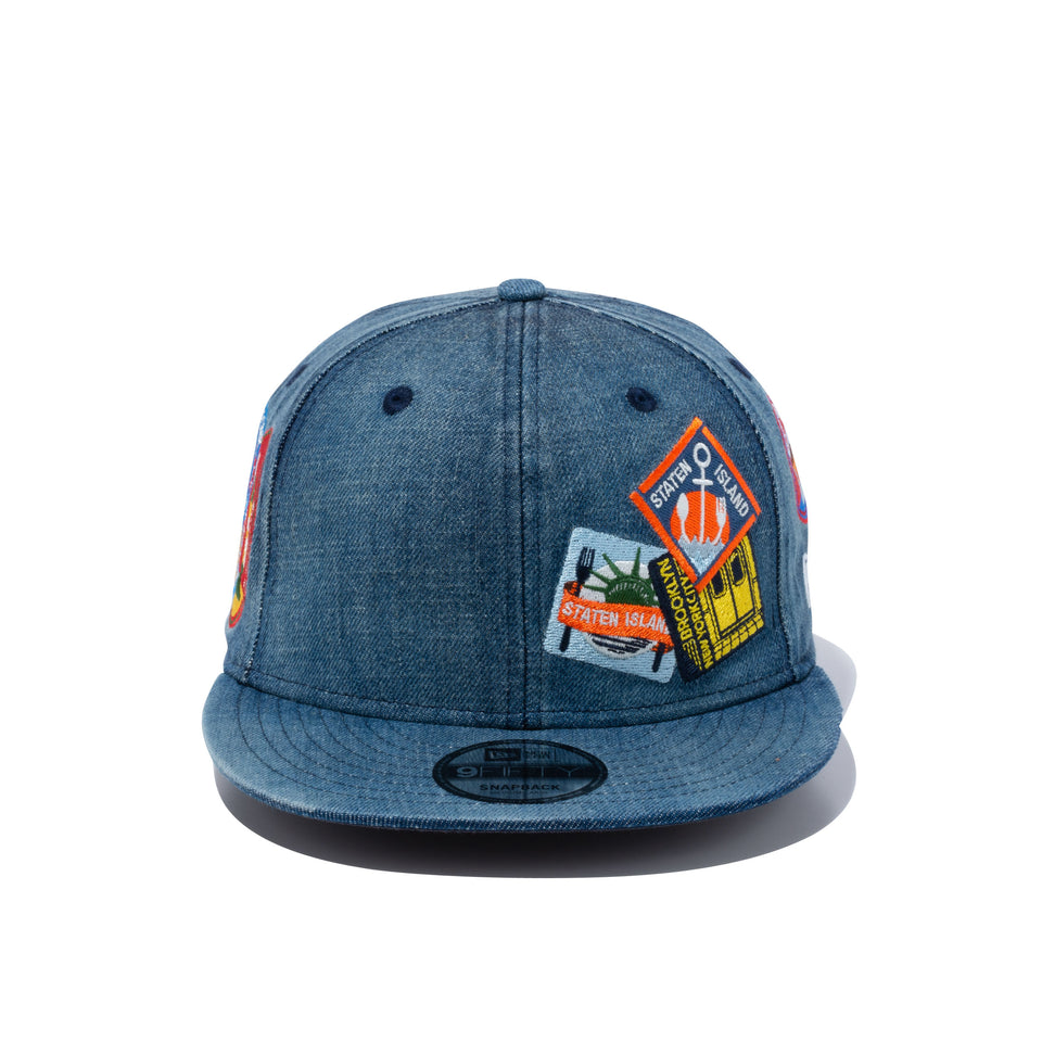 9FIFTY NYC ステッカー ウォッシュドデニム