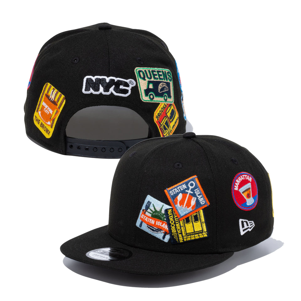 9FIFTY NYC ステッカー ブラック