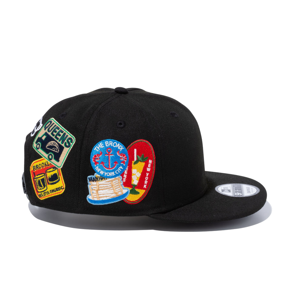 9FIFTY NYC ステッカー ブラック