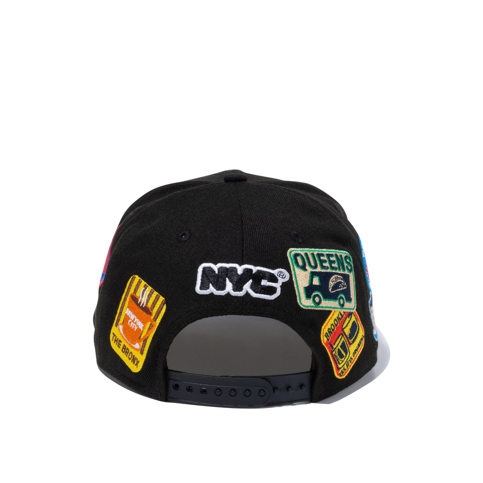 9FIFTY NYC ステッカー ブラック