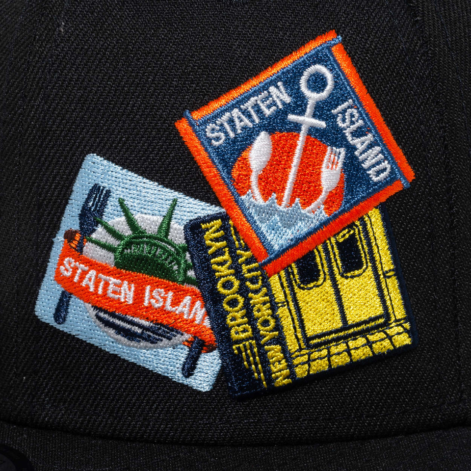 9FIFTY NYC ステッカー ブラック
