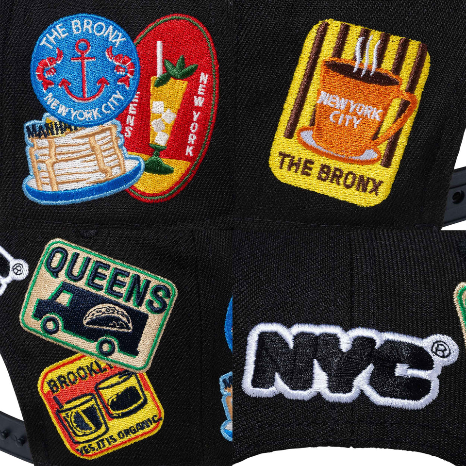 9FIFTY NYC ステッカー ブラック