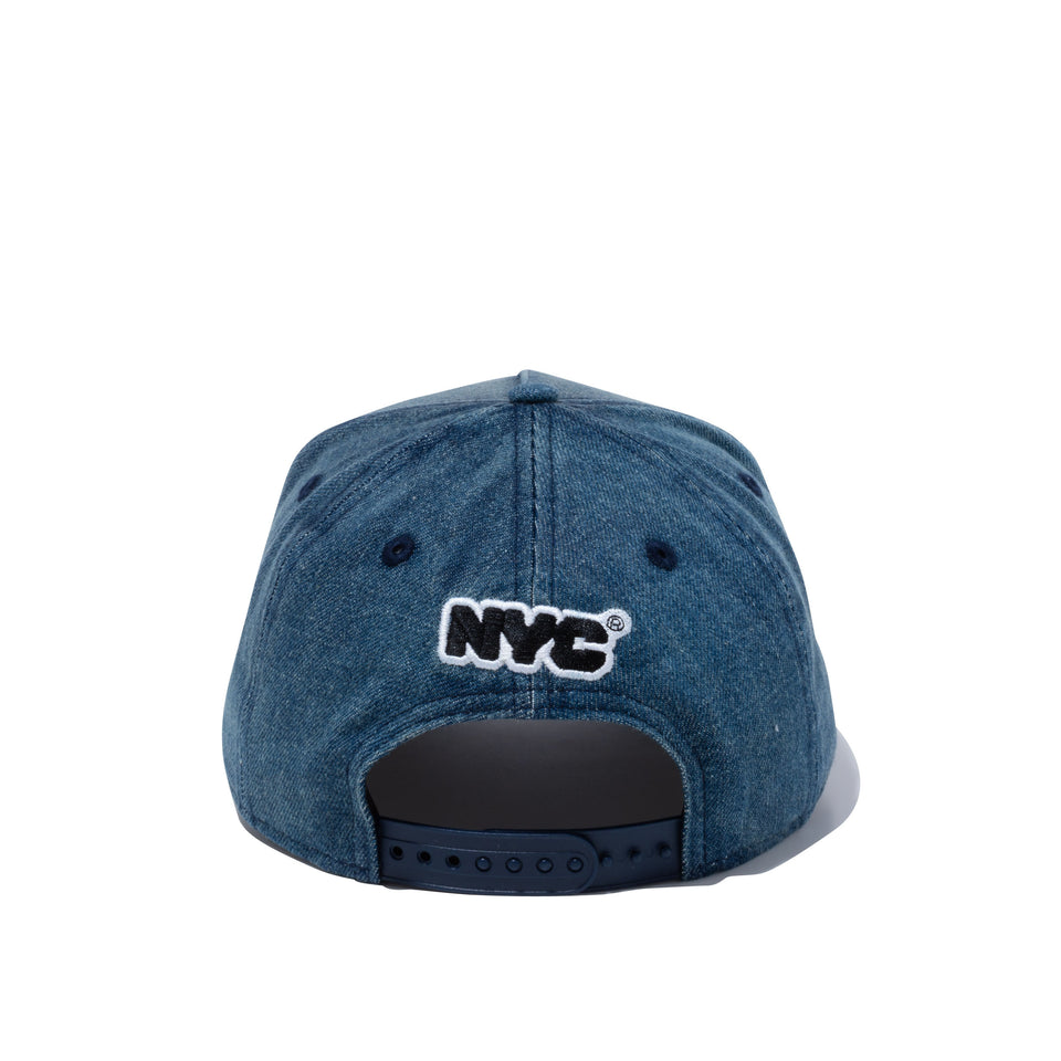 9FORTY A-Frame NYC ステッカー ウォッシュドデニム