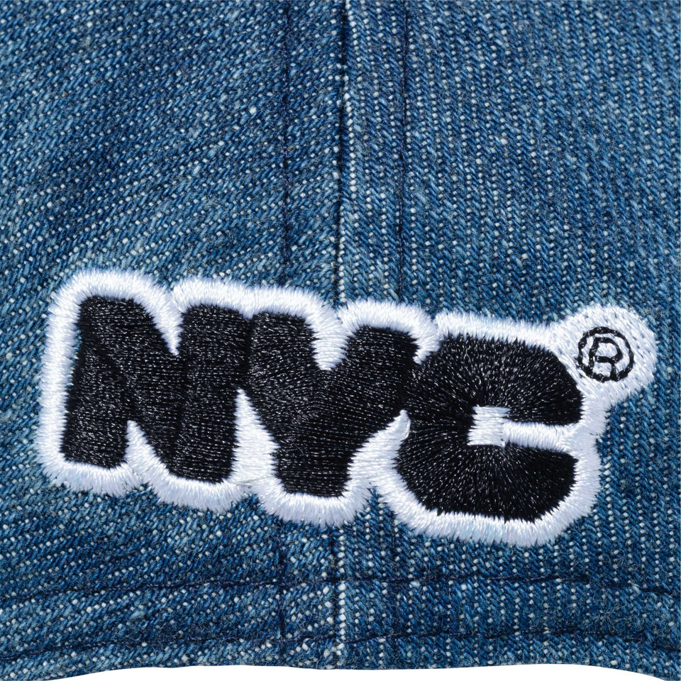 9FORTY A-Frame NYC ステッカー ウォッシュドデニム