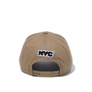 9FORTY A-Frame NYC ステッカー ブリティッシュカーキ