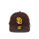 9FORTY MLBワールドシリーズ サンディエゴ・パドレス サイドパッチ バーントウッド
