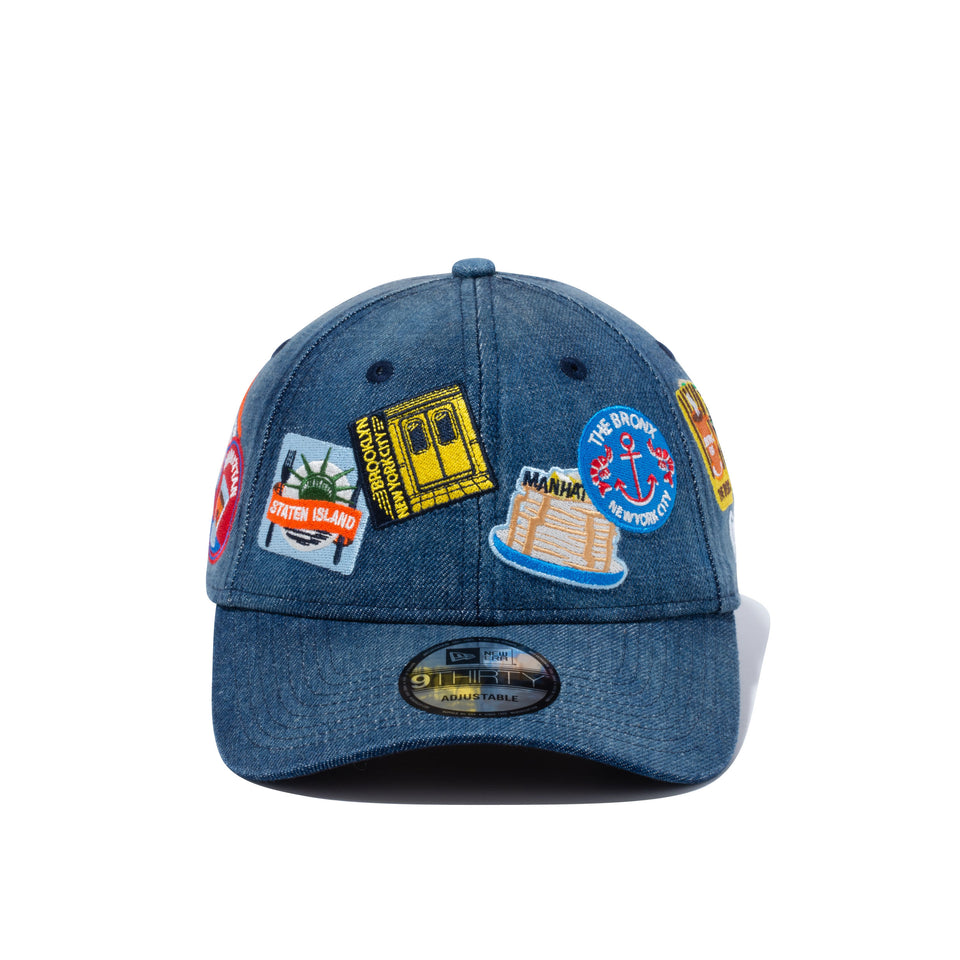 9THIRTY NYC ステッカー ウォッシュドデニム