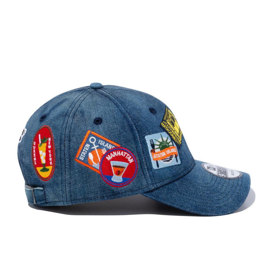 9THIRTY NYC ステッカー ウォッシュドデニム