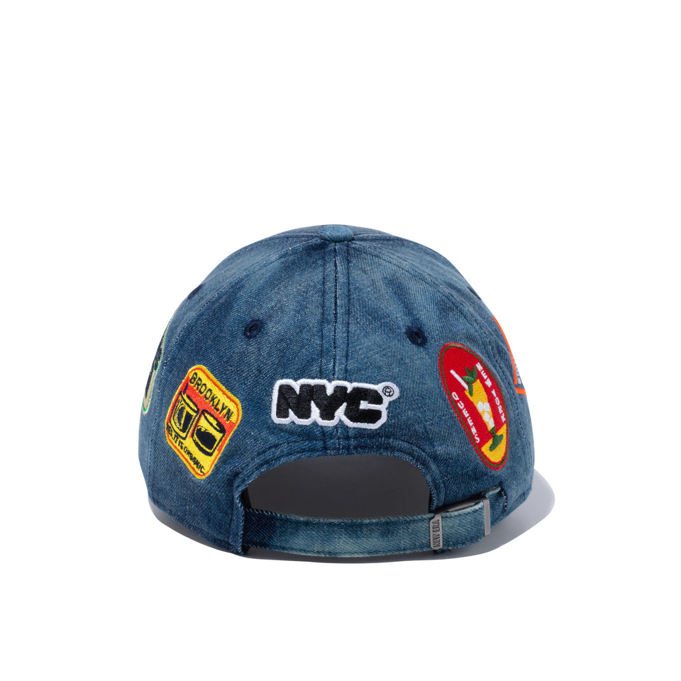 9THIRTY NYC ステッカー ウォッシュドデニム