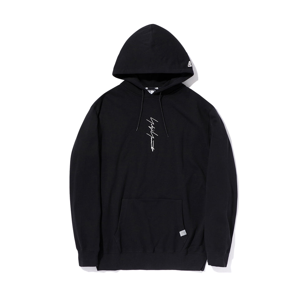 裏毛 スウェット プルオーバーフーディー Yohji Yamamoto Vertical Series ブラック