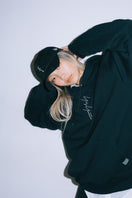 裏毛 スウェット プルオーバーフーディー Yohji Yamamoto Vertical Series ブラック