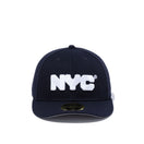 LP 59FIFTY NYC チャンキーロゴ ネイビー