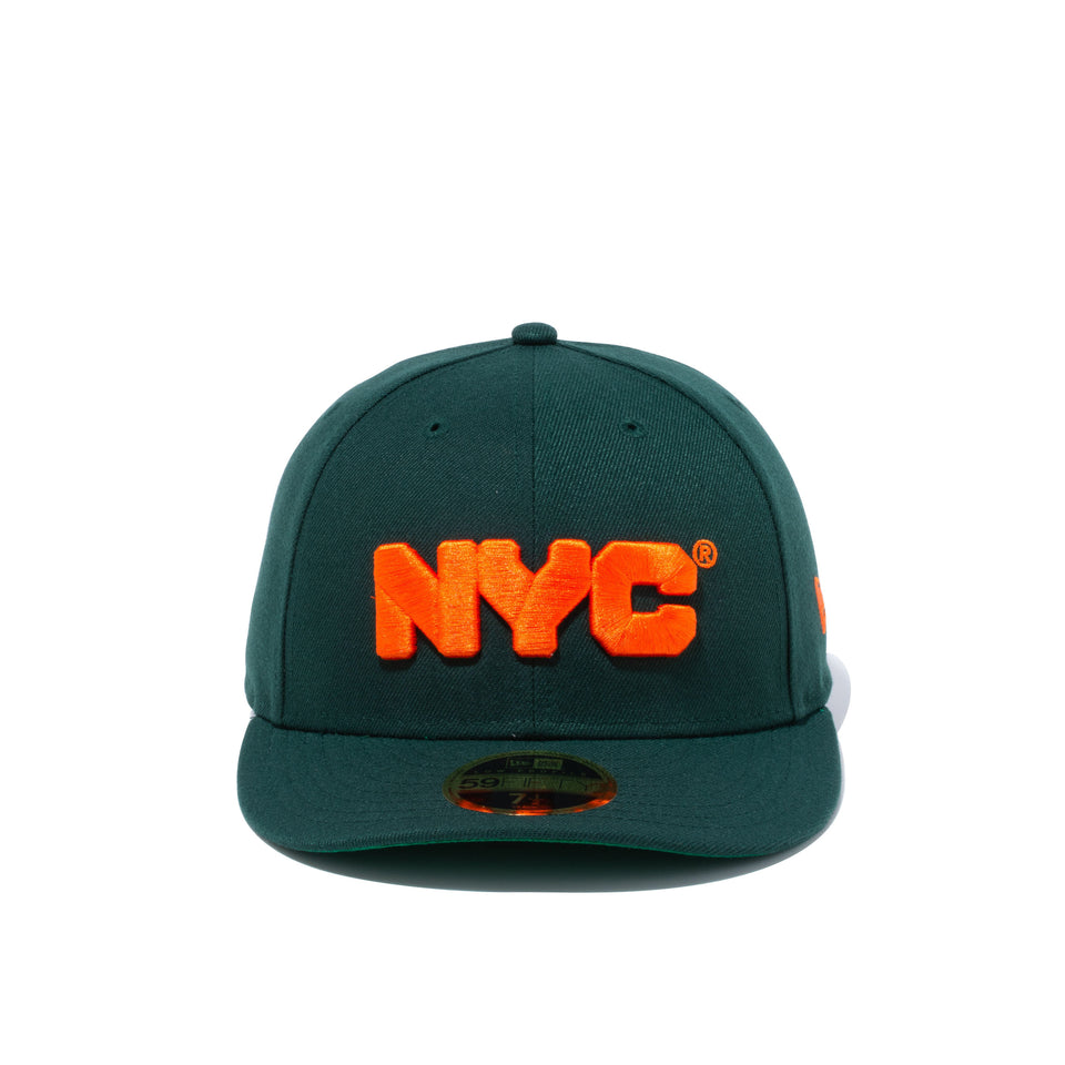 LP 59FIFTY NYC チャンキーロゴ ダークグリーン