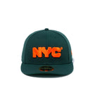LP 59FIFTY NYC チャンキーロゴ ダークグリーン