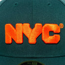 LP 59FIFTY NYC チャンキーロゴ ダークグリーン