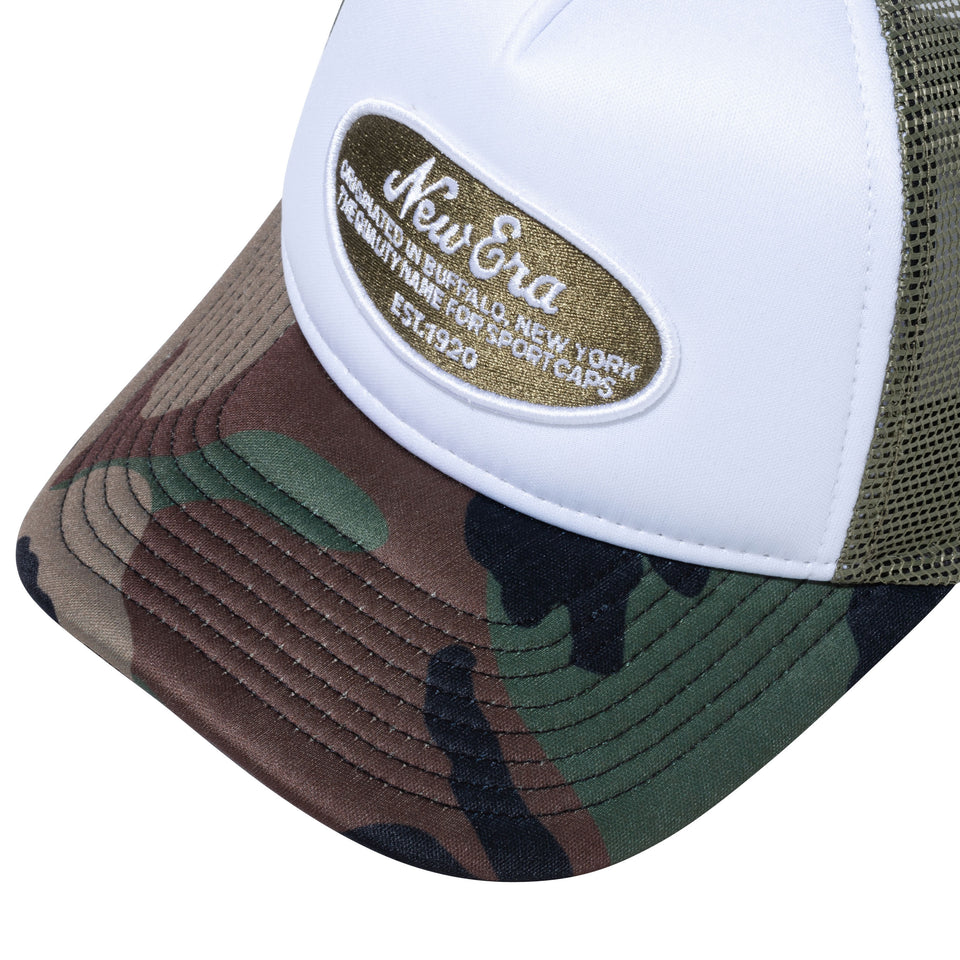 Youth 9FORTY A-Frame トラッカー オーバルロゴ カモプリント