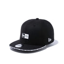 Youth 9FIFTY Diamond Era ボックスロゴ ブラック サンドイッチバイザー