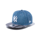 Youth 9FIFTY ペイズリーパッチワーク ニューヨーク・ヤンキース ウォッシュドデニム