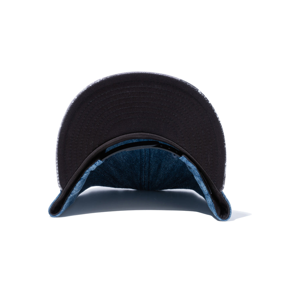 Youth 9FIFTY ペイズリーパッチワーク ニューヨーク・ヤンキース ウォッシュドデニム