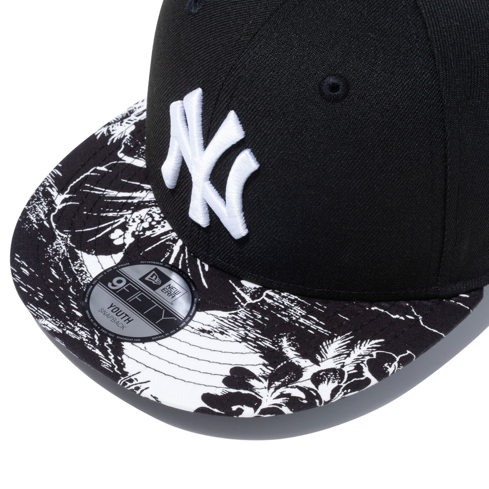 Youth 9FIFTY アロハ ニューヨーク・ヤンキース ブラックアロハ