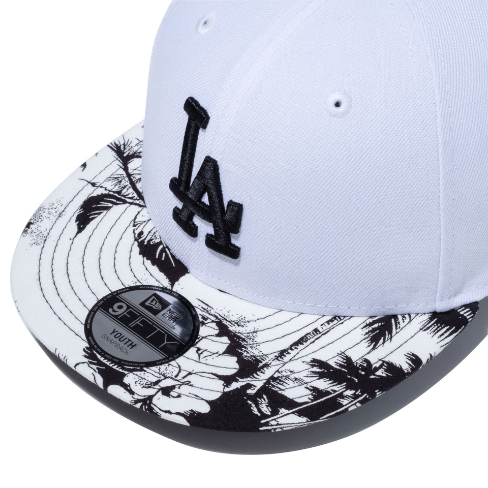 Youth 9FIFTY アロハ ロサンゼルス・ドジャース ホワイトアロハ