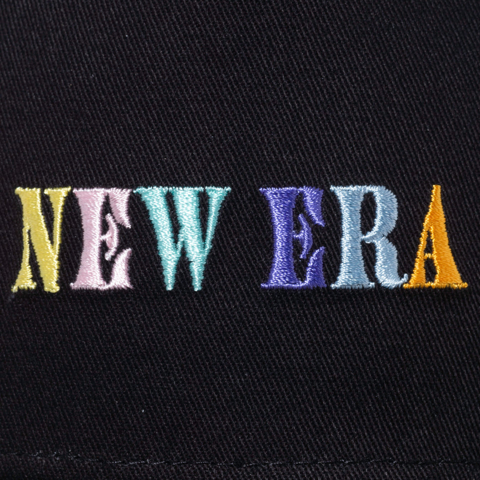 Youth 9FORTY A-Frame トラッカー カラフルロゴ NEW ERA ブラック