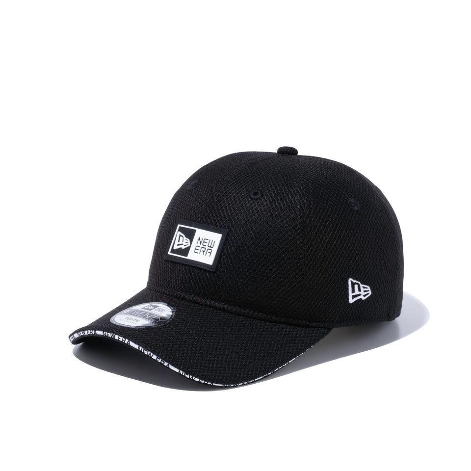 Youth 9FORTY A-Frame Diamond Era ボックスロゴ ブラック サンドイッチバイザー
