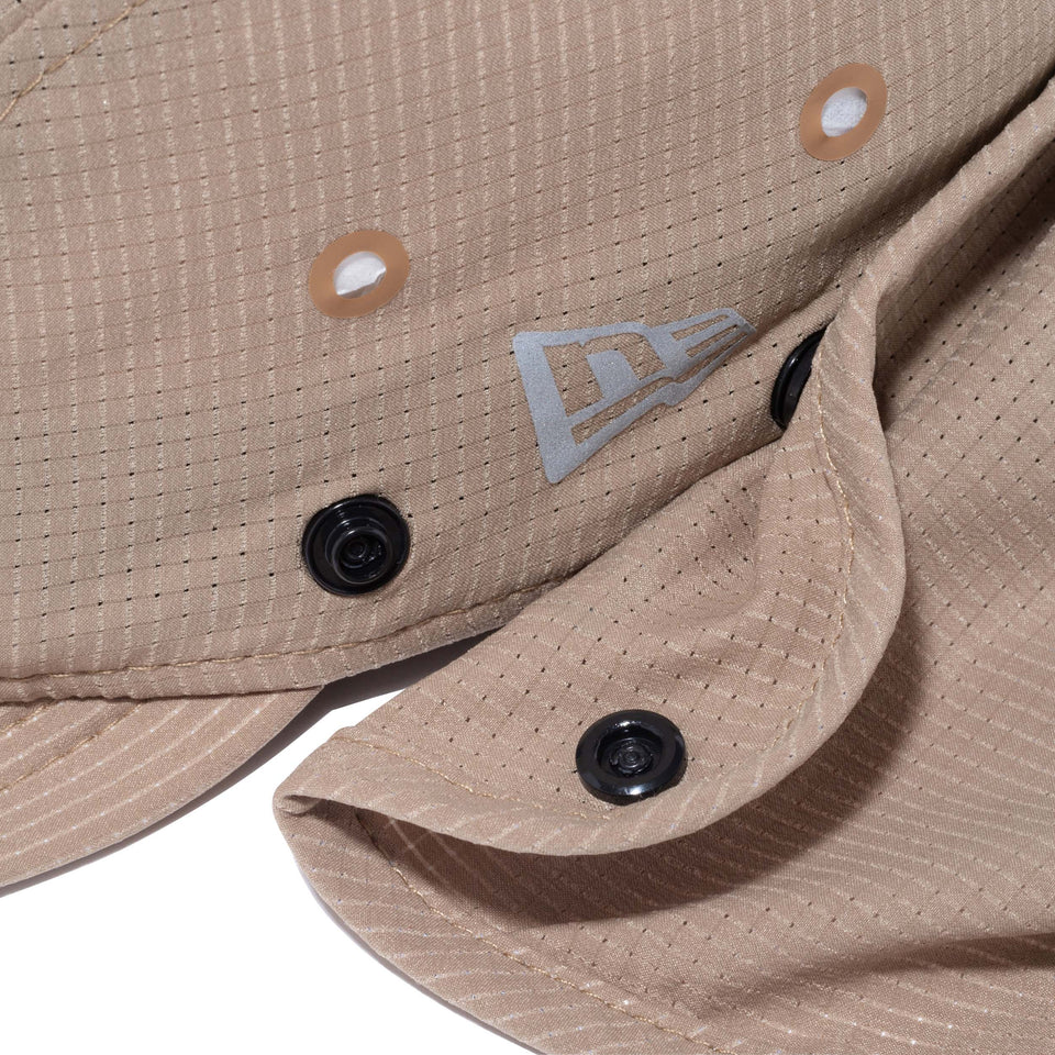 ジェットキャップ COOL DOTS NEW ERA カーキ 【ニューエラ アウトドア】