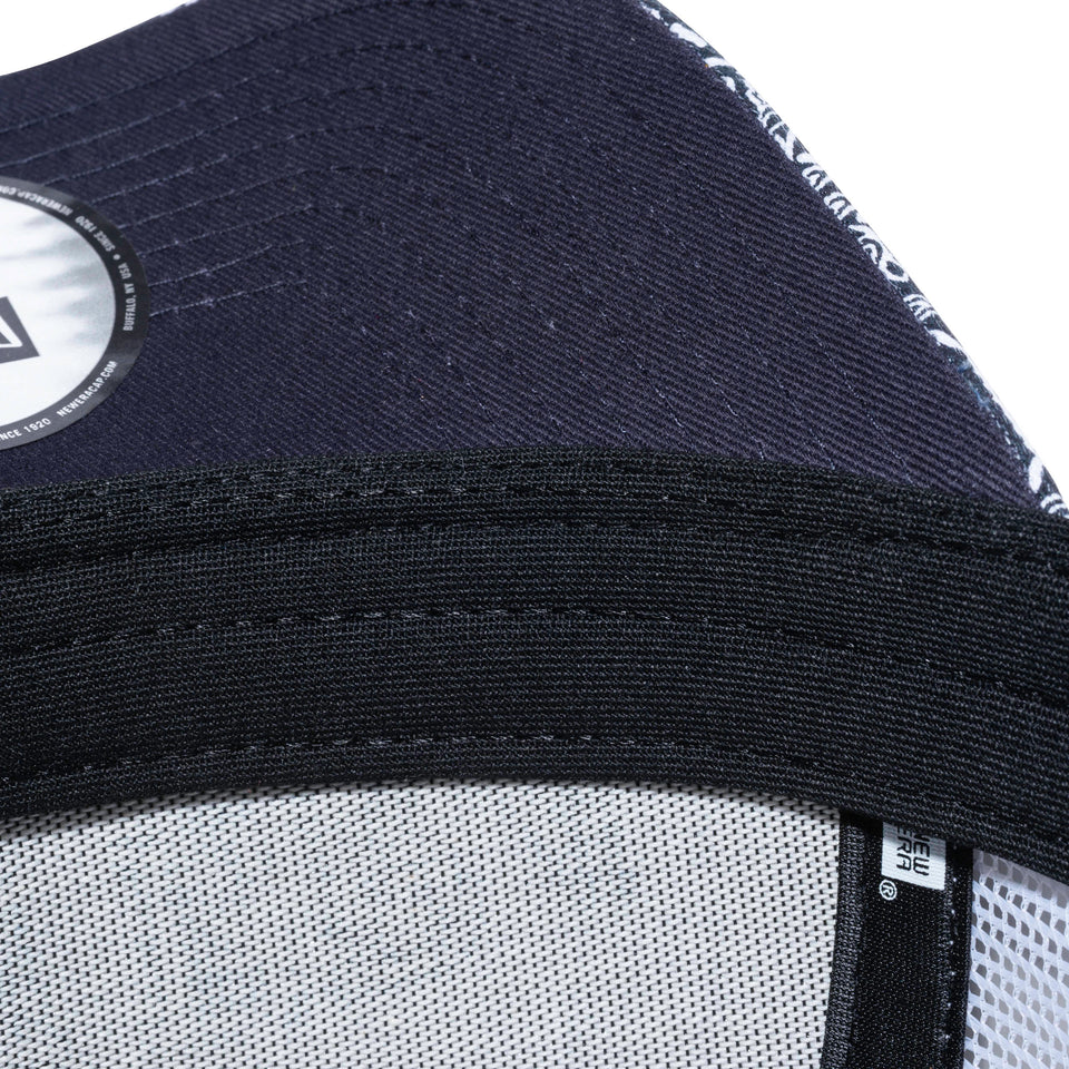 【ゴルフ】 9FORTY A-Frame トラッカー ゴルフペイズリー ネイビーペイズリー
