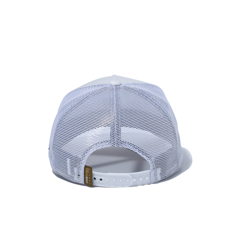 【ゴルフ】 9FORTY A-Frame トラッカー CORDURA (made with COOLMAX fabric) スクエアニューエラ ホワイト