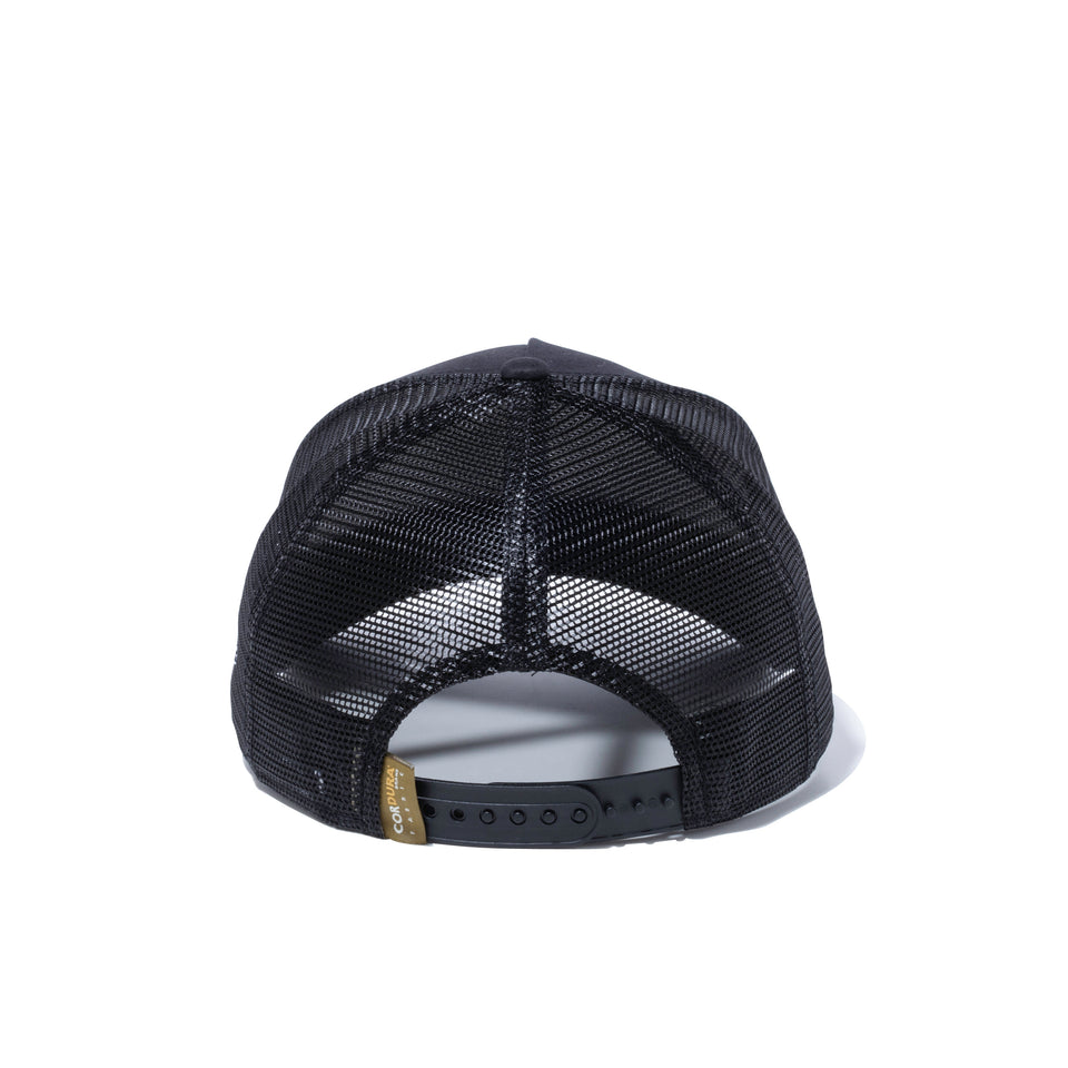 【ゴルフ】 9FORTY A-Frame トラッカー CORDURA (made with COOLMAX fabric) スクエアニューエラ ブラック