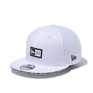 9FIFTY Diamond Era ボックスロゴ ホワイト サンドイッチバイザー