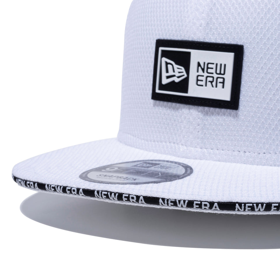 9FIFTY Diamond Era ボックスロゴ ホワイト サンドイッチバイザー