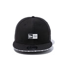 9FIFTY Diamond Era ボックスロゴ ブラック サンドイッチバイザー