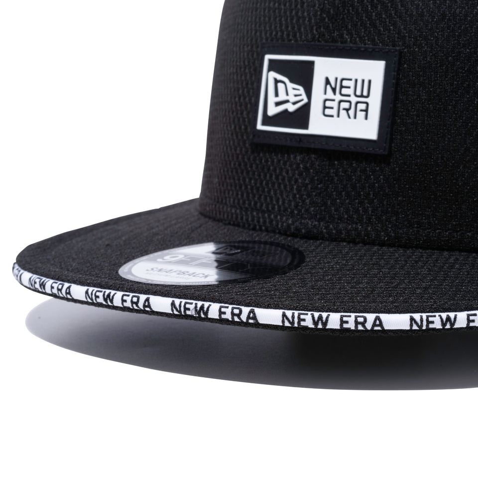 9FIFTY Diamond Era ボックスロゴ ブラック サンドイッチバイザー
