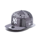 9FIFTY ペイズリー パッチワーク ニューヨーク・ヤンキース ブラックペイズリー