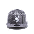 9FIFTY ペイズリー パッチワーク ニューヨーク・ヤンキース ブラックペイズリー