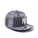 9FIFTY ペイズリー パッチワーク ニューヨーク・ヤンキース ブラックペイズリー