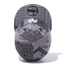 9FIFTY ペイズリー パッチワーク ニューヨーク・ヤンキース ブラックペイズリー