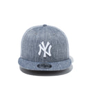 9FIFTY リネンシャンブレー ニューヨーク・ヤンキース ネイビー